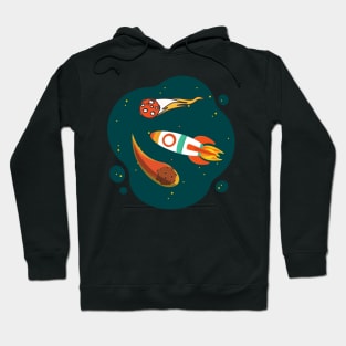 Comets and Spaceshift Hoodie